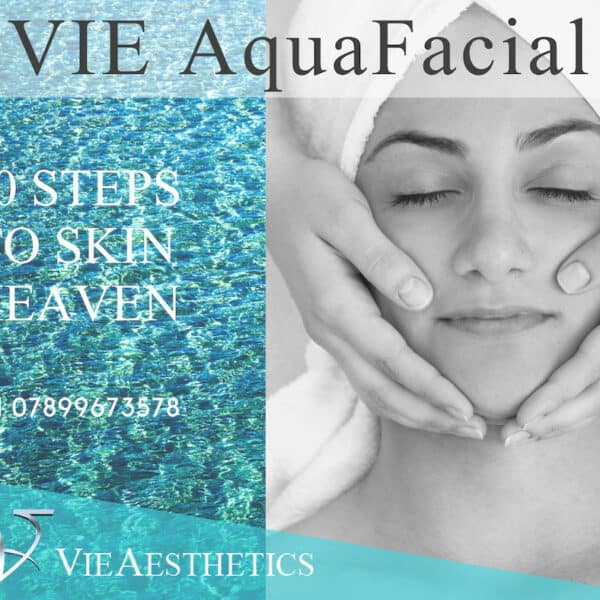 The VIE AquaFacial is described as the 10 steps to skin heaven