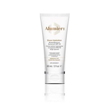 Alumier MD sheer hydration SPF40 tinted sunscreen