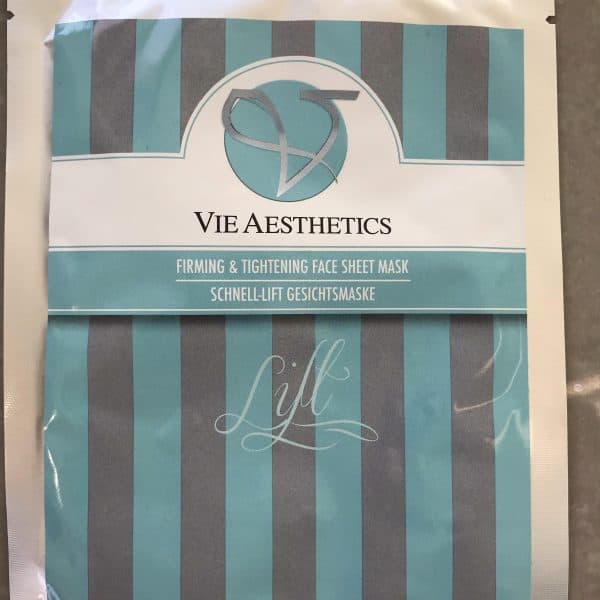 Vie Aesthetics Face Sheet Mask – Firming & Tightening