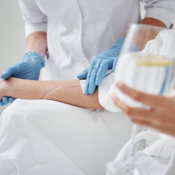 Glutathione intravenous treatment at Vie Aesthetics