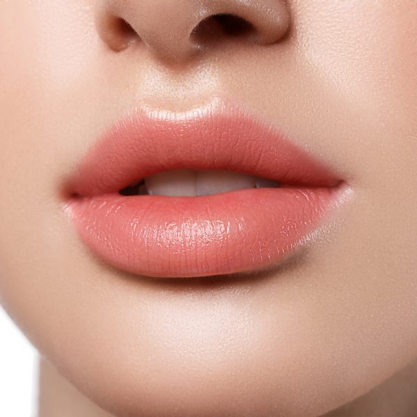 woman with beautiful lips after thread lift for lips treatment