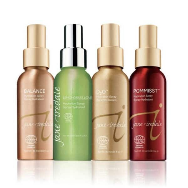 Jane iredale hydrating mist collection at vie aesthetics