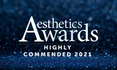 Vie Aesthetics Highly Commended twice at The Aesthetics Awards 2021!