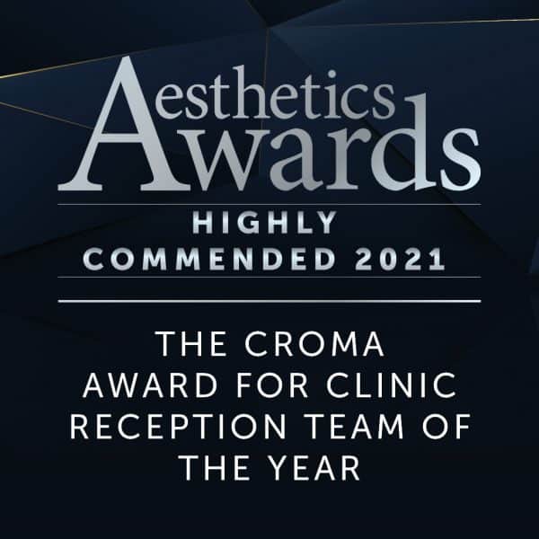 Vie Aesthetics Reception Team of The Year Aesthetic Awards 2021