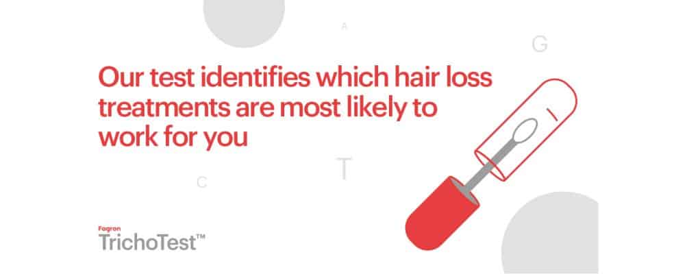 dna trichotest identifies which hair loss treatment will work best for you