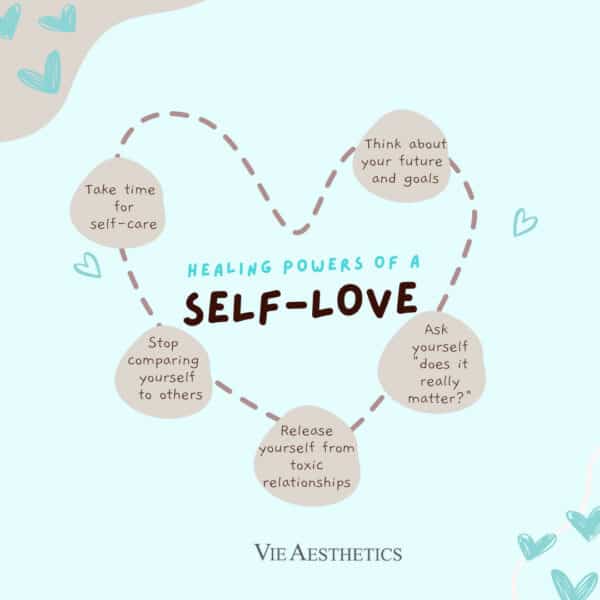 Vie Aesthetics Self Love tips