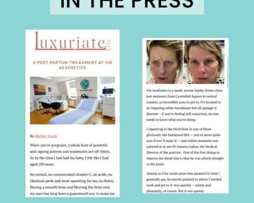 In The Press | Vie Aesthetics