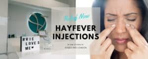 hayfever injection in rayleigh essex vie aesthetics 