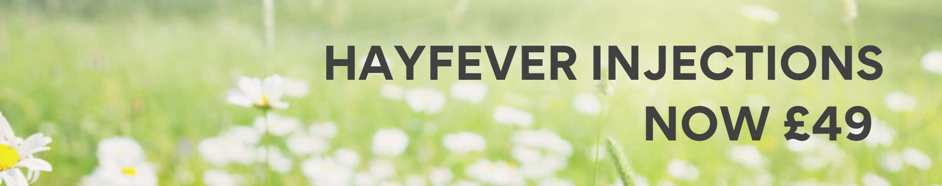 Hayfever Injections in Essex and London