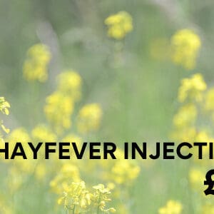 Hayfever Injections in Essex and London