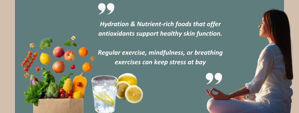 healthy lifestyle tips by Vie Aestehtics for oily skin care