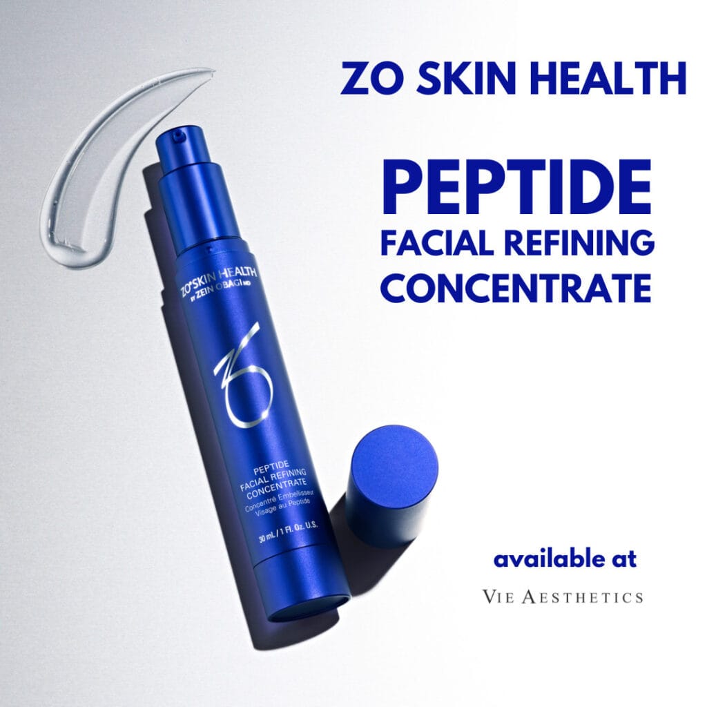 zo skin health peptide facial refining concentrate vie aesthetics rayleigh essex holborn london