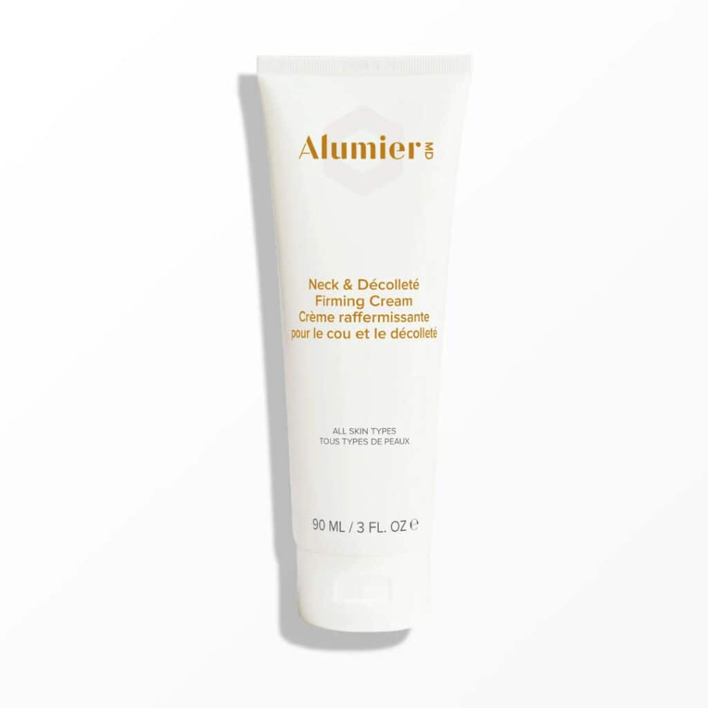 alumier md Neck & Décolleté Firming Cream vie aesthetics rayleigh essex holborn london