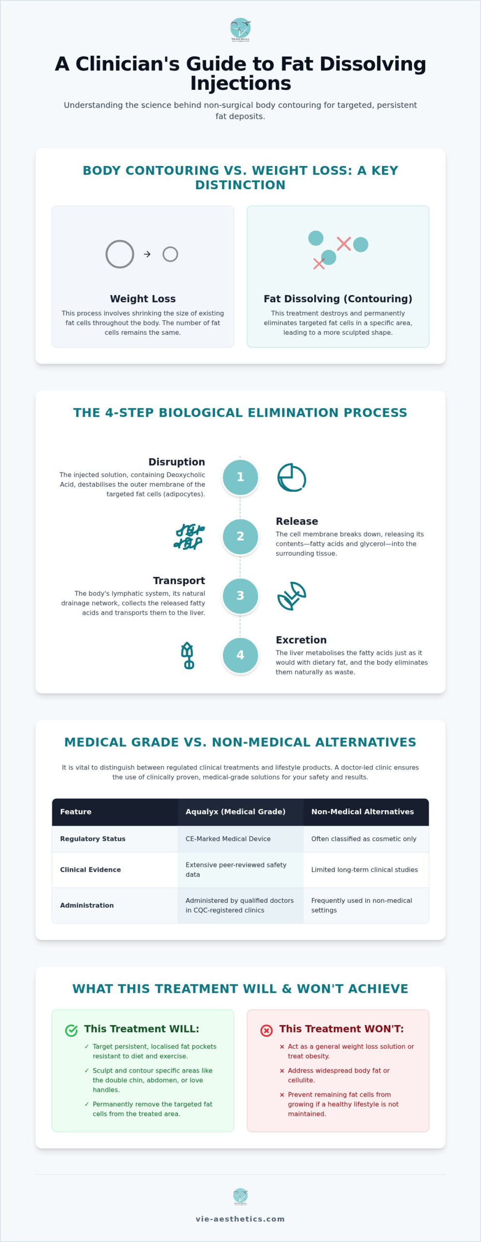 How do fat dissolving injections work?