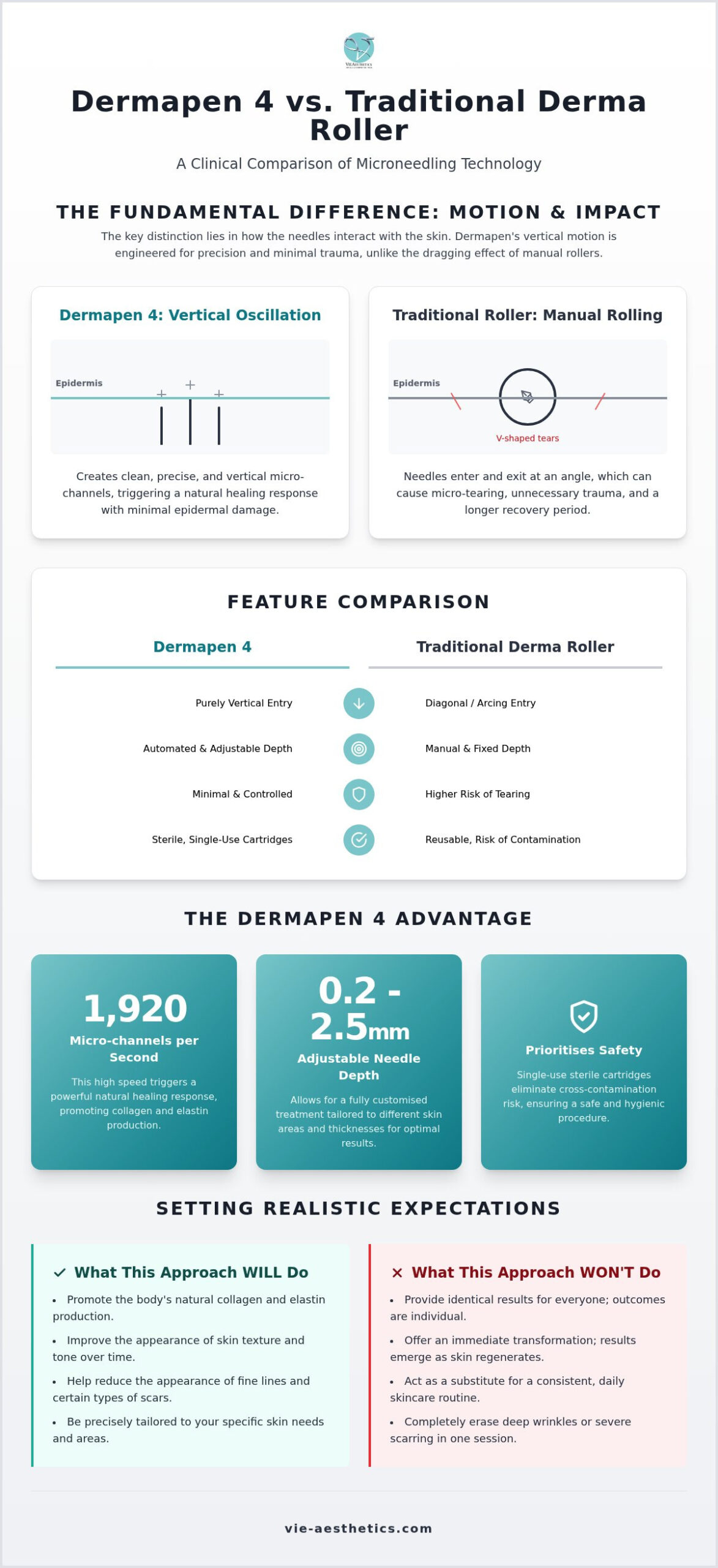 Microneedling with Dermapen - why it is different